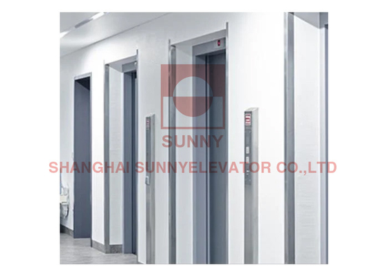 1600kg Load Hospital Elevator AC Drive Type For 11 - 19 Person