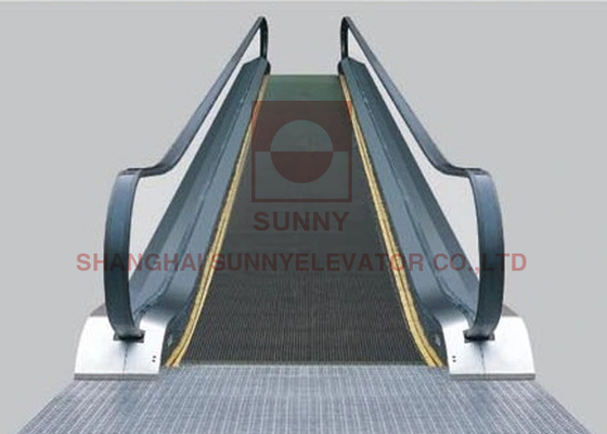 Sidewalk Moving Walkway Safety Line 380V Power Supply For Airport