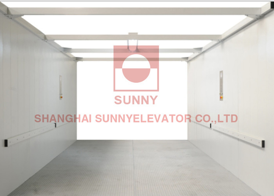 Large Space Stainless Steel Automobile Elevator 5000kg Load