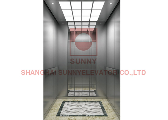 Machine Room 1.25m/S SS304 Observation Panoramic Elevator Domestic Passenger Lifts