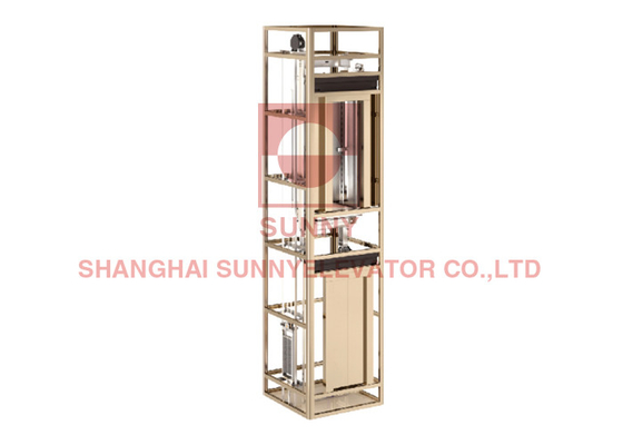 Convenient And Safe Steel Belt Type Home Elevator