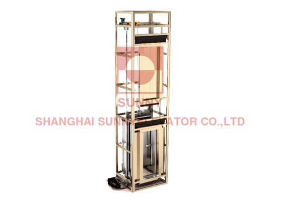Convenient And Safe Steel Belt Type Home Elevator