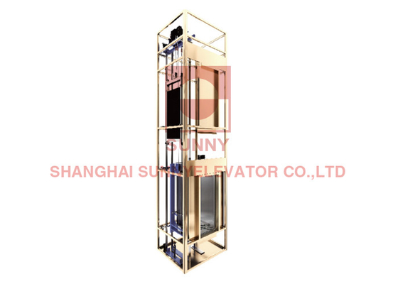 Convenient And Safe Steel Belt Type Home Elevator