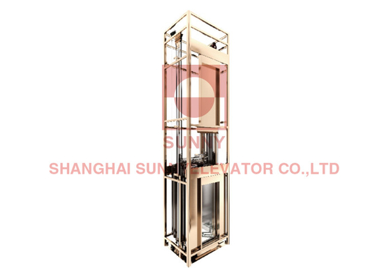 Convenient And Safe Steel Belt Type Home Elevator