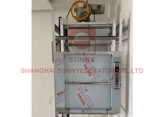 Silent Small Stainless Steel Restaurant Hotel Kitchen Food Elevator Electric Dumbwaiter Lift
