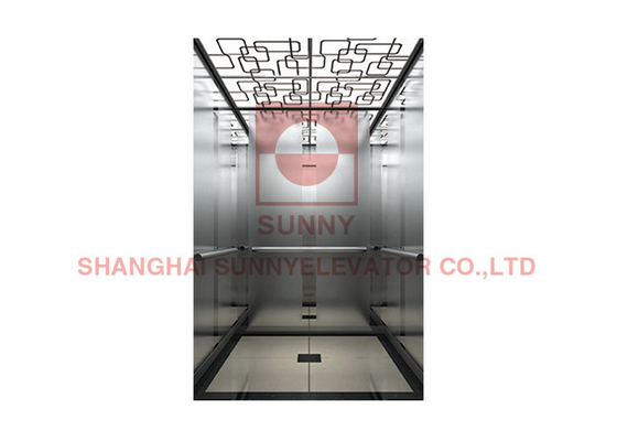 1600kg Hydraulic Low Nosie Passenger AC VVVF Elevator Compact