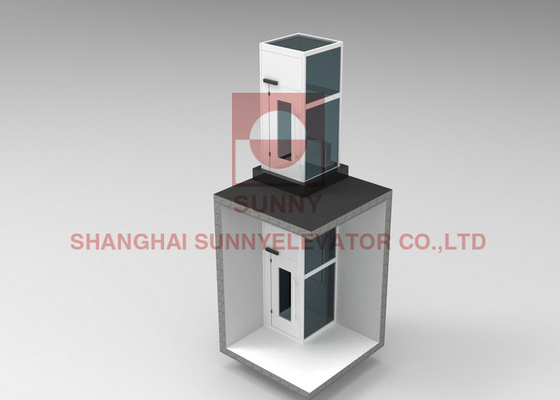 Hydraulic 1/2/3 Floors Shaftless Lift Pitless Lift Personal Home Lift Elevator For Villa Home