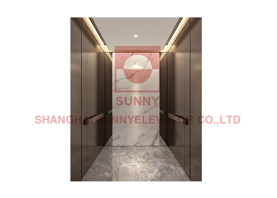 450-1600kg Machine Roomless Elevator With Advanced Elevator Control Systems