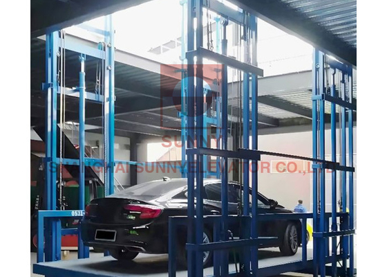 Rail Car Lift For Safe  High Capacity Auto Parking Lift For Low-Rise Buildings
