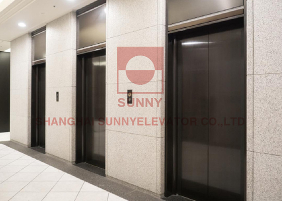 450-1000kg Load Maximize Building Space With A Machine Room Less Elevator