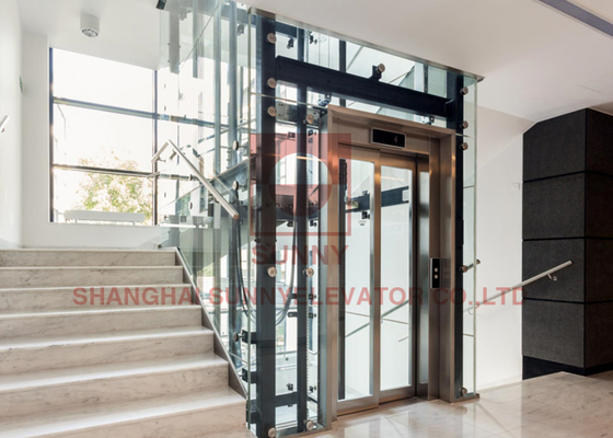 Premium Two Panels Center Opening Elevator Cabin Door - Smooth Automatic Operation