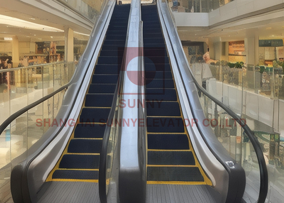 Indoor Escalator Walkway 0.5M/S Stainless Steel Heavy-Duty
