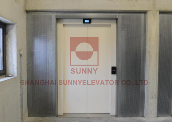 Two Panels Center Opening Landing Door For Elevator Door Parts 600~1200mm JJ