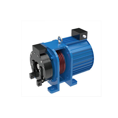 0.4~0.6m/s Speed Elevator Traction Machine with 320-450KG Load and DC110V Rated Voltage
