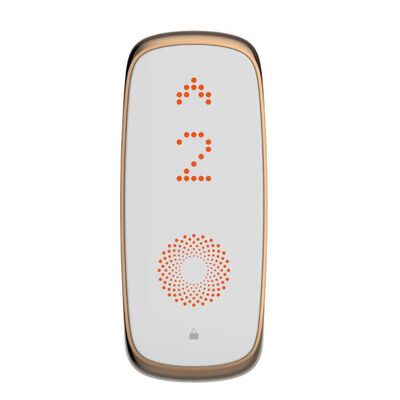 Elevator Wall-Mounted LOP with Tempered Glass Dot Matrix Display for Lift Spare Parts