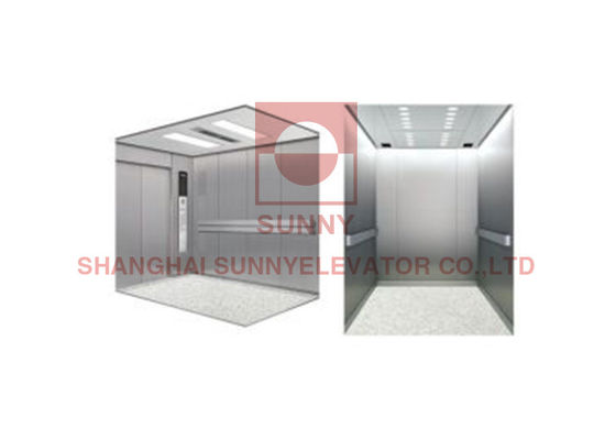 High Speed Hospital Elevator with 1600kg Load and 1100*2100 Opening Door Size