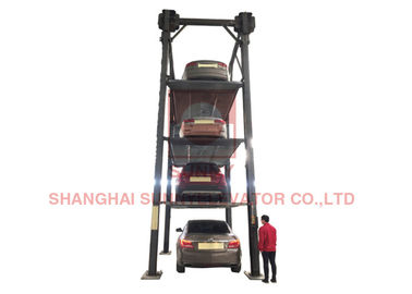 Stacker Smart Auto Parking Lift System Elevator Machine Parts 5.5Kw Power Supply