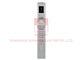 CE ISO hairline stainless steel panel elevator COP with round button for elevator parts