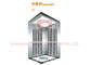 Mirror Stainless Steel Lift Passenger Elevator Cabin Quality Elevator Parts