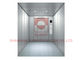 Elevator Parts Checked Steel Plate Floor Freight Elevator Car Decoration With Large Space
