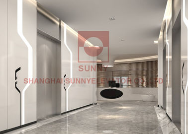 Compact Small Machine Room Elevator , Small Passenger Lift 1.0m/S