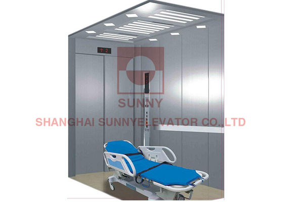 1600kg Load 1.75m/s Speed Hospital Elevator with People-Oriented Cabin Design for Medical Use