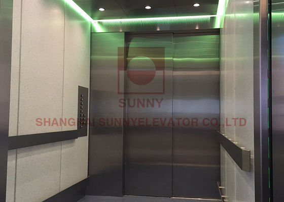 1600kg Load ISO9001 Certified Hospital Elevator with Side Opening Entrance for Medical Use