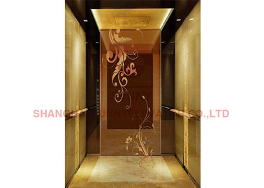 Stainless Steel 2.5m/S Load 1600kg Passenger Elevator Lift With VVVF Drive