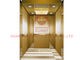 Load 630KG Double Door Machine Roomless Passage Elevator with Hairline Stainless Steel