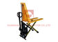Safe Single Cylinder 1 Ton High Lift Scissor Truck With Electric Motor