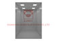 5000kg T Guide 0.25m/S Warehouse Goods Elevator Lift Center Opening Door