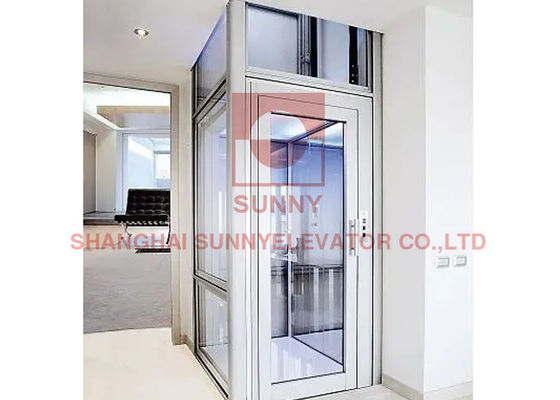 450kg 0.4m/S Mirror Etching Passenger Elevator For Building And Home