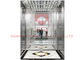 CE Gearless Traction VVVF 1.0m 800KG Panoramic Elevator With Stainless Steel