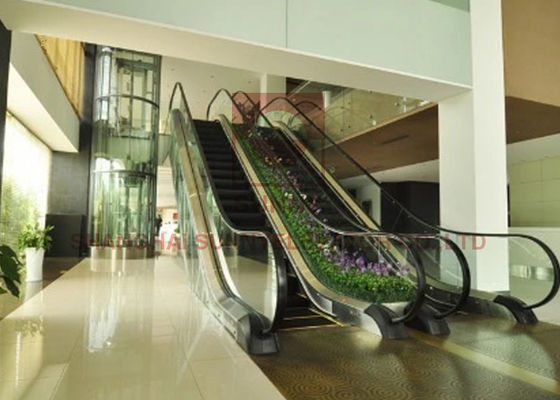 Handrail  VVVF Screw Driving 1000mm 30 Degree Outdoor Escalator