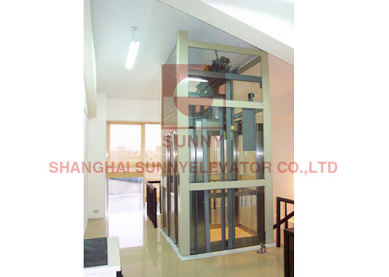 0.5m/S SS304 Private Modern Residential Elevator 400kg Capacity