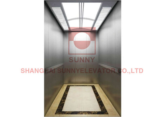Intelligent Hospital Elevator with Permanent Magnet Synchronous Drive 1600kg Load and Low Noise