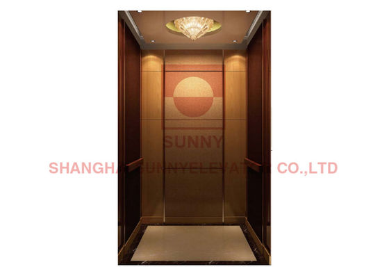 400kg Load VVVF Inverter Manual Door Residential Home Elevators For Home