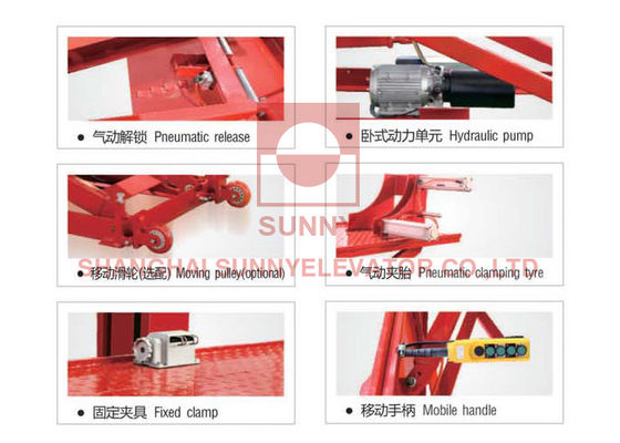 Jack Stand CE 500kg Motorcycle Scissor Lift Jack Stand Working Platform