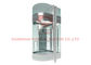 4.0m/S Speed 2000kg Sightseeing Residential Passenger Elevator