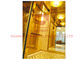 Vvvf 0.4m/S Sightseeing Residential Home Elevators For Villa