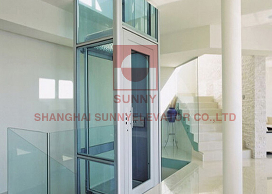 320kg Stainless Steel Modern Exterior Residential Elevator Lift