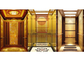 800kg Rose Golden Luxurious MRL Passengerelevator Lift
