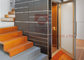 Steel Belt Small Pit Luxury Villa Elevator Custom With Aluminum Alloy