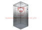 1.75m/S Stainless Steel Round Handrail Building Passenger Elevator 1000kg