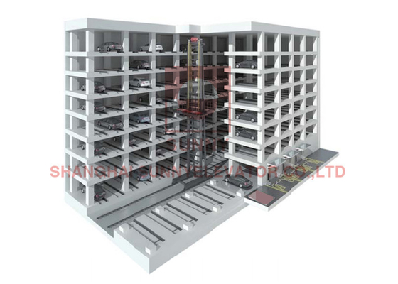 30-60m/Min Intelligent Parking 90m/Min Auto Stacker Car Lift Elevator