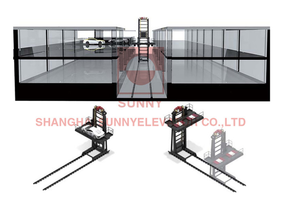 30-60m/Min Intelligent Parking 90m/Min Auto Stacker Car Lift Elevator