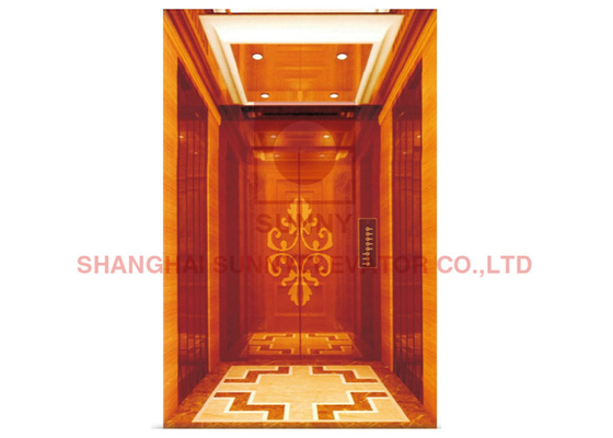 220V 1m/S MRL Gearless Passenger Elevator With VVVF Controlled