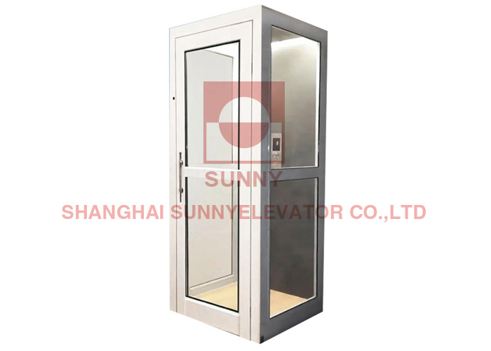 View of Electric Vertical Residential Home Elevators Outdoor Indoor 2 - 4 Floors
