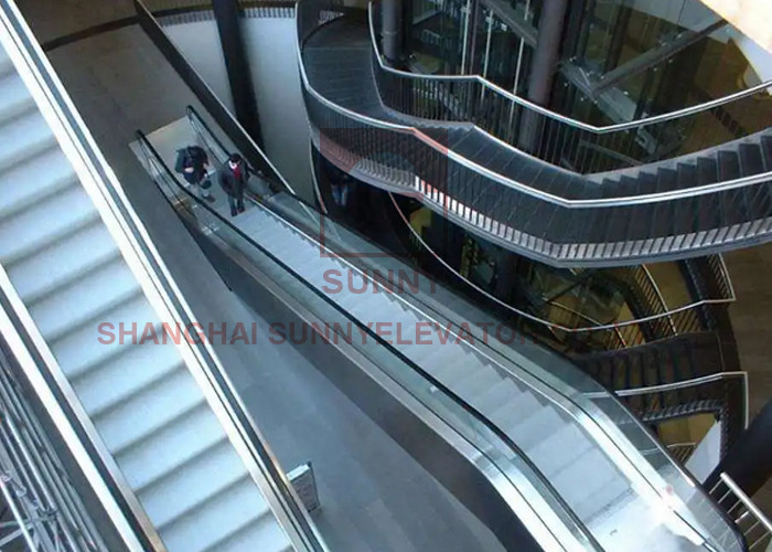 Three Cascade VVVF Escalator with Stainless Steel 304