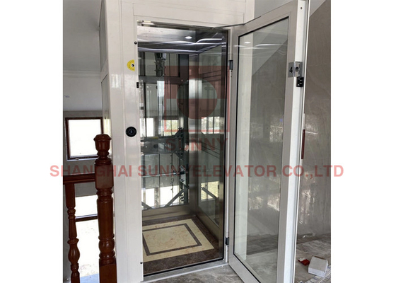320kg 0.4m/S Villa Home Passenger Elevator Lift With CE Approved
